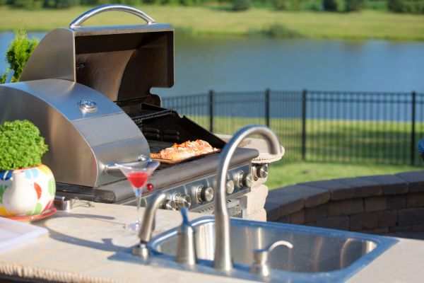 Cost of Outdoor Kitchen Plumbing in Winston Salem