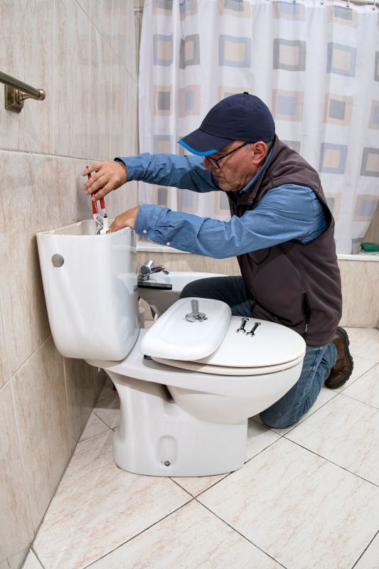 Replacing a toilet